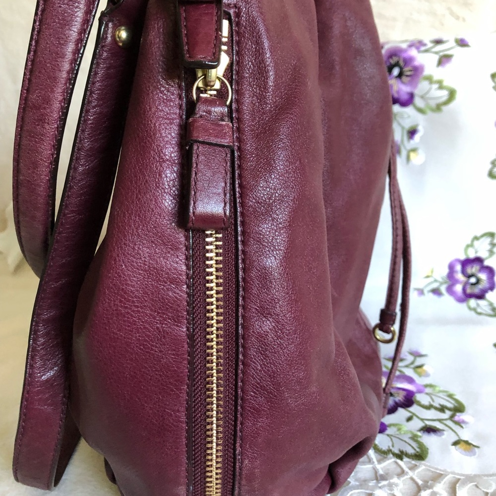 COACH Madison Marielle in Burgundy - Picture 4 of 8